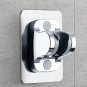 sliver hook_High Pressure Showerhead 4 Mode Rain Shower Head Massage Shower Head One-Key Stop Water 