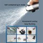 sliver hook_High Pressure Showerhead 4 Mode Rain Shower Head Massage Shower Head One-Key Stop Water 