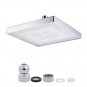 LED Rain Shower Head High Pressure Shower Head Water Save Automatically Color-Changing Temperature S
