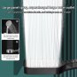 Black shower head_Xiaomi Shower Set Bath Facilities Large Panel Booster Shower Head 7-speed Adjustab