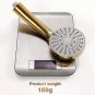 brushed gold_Brushed Gold Handheld High Pressure ABS Shower Head Water Saving Hand Shower Head 5 Fun