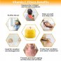 Lemon Comb_Shower Head With Vitamin C,High Pressure Shower Head Water Saving,SPA Shower Head,Water M