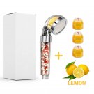 Lemon Set_Shower Head With Vitamin C,High Pressure Shower Head Water Saving,SPA Shower Head,Water Ma