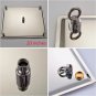 Chrome 16 inch_Senlesen Ultra-thin Rainfall Shower Head Matte Black 20/16 Inches Wall/Ceiling Mounte