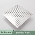 Nickel 16 inch_Senlesen Ultra-thin Rainfall Shower Head Matte Black 20/16 Inches Wall/Ceiling Mounte