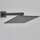 Brazil Discount_Rozin Brushed Golden Rainfall Shower Head Bathroom 8/10/12" Ultrathin Style Top Show