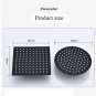 Black Handshower A2_Round & Square Stainless Steel Ultra-thin Showerheads 16/12/10/8 Inch Rainfa