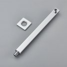 Shower Arm C_Round & Square Stainless Steel Ultra-thin Showerheads 16/12/10/8 Inch Rainfall Show