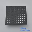 Square 12 inch_Round & Square Stainless Steel Ultra-thin Showerheads 16/12/10/8 Inch Rainfall Sh
