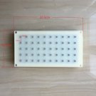 20.5x10.8cm_ABS 20.5X10.8cm Rectangular Shower Showerhead  5 * 10 hole Top Spray Shower Head Accesso