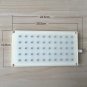 20.5x10.9cm_ABS 20.5X10.9cm Rectangular Shower 10mm intubation type Shower head 5 * 10 hole Top Spra