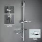 A Dish Whole Set_Adjustable Shower Bar Lifting Rod Extendable Wall Mount Shower Column 3 Spray Showe