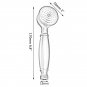 Hand Shower Head Set_Antique Brass Shower Head Bathroom Hand Shower Head 1.5m Shower Hose