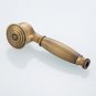Hand Shower Head Set_Antique Brass Shower Head Bathroom Hand Shower Head 1.5m Shower Hose