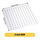 12 inch sliver_High Pressure Rainfall Stainless Steel Shower Head High Flow 8" 10" 12" Square Pressu