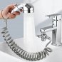 shower head (gray)_Kitchen Faucet Diverter Valve with shower head Faucet Adapter Splitter Set for W
