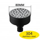 PURPLE_Ciencia Space Aluminum Round Water Saving Shower Head with Shower Filter Detachable Can Be Cl