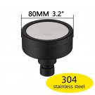 Stainless Black 80cm_Ciencia Space Aluminum Round Water Saving Shower Head with Shower Filter Detach