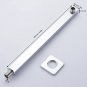 Holder Rack Square_EVERSO 12/10/8 inch Rainfall Shower Head Stainless Steel Ultra-thin Shower Heads