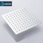Holder Rack Square_EVERSO 12/10/8 inch Rainfall Shower Head Stainless Steel Ultra-thin Shower Heads
