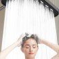 Silver-b Top shower_36CM Big Panel Large Flow Ceiling Mounted Supercharge Shower Head Set 3 Modes Hi