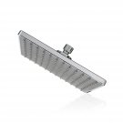 8inch_8 Inch Square Shower Head Single Spray Small Hole Large Top Rain Nozzle Luxury SPA Sprayer Bat