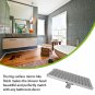 8inch_8 Inch Square Shower Head Single Spray Small Hole Large Top Rain Nozzle Luxury SPA Sprayer Bat
