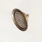 Black_8 inch round bathroom Stainless Steel rainfall shower head high Pressure Waterfall Shower Head