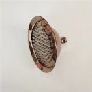 Rose Gold_8 inch round bathroom Stainless Steel rainfall shower head high Pressure Waterfall Shower 