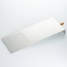 chrome_BAKALA Square Stainless Steel Showerhead Rainfall Shower Head Rain Shower Chrome High Pressur
