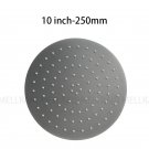 Brushed grey 10_Bathroom Rain shower head stainless steel Ultrathin water pressurize shower head in 