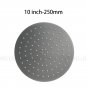 Brushed grey 10_Bathroom Rain shower head stainless steel Ultrathin water pressurize shower head in