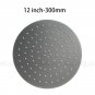 Brushed grey 12_Bathroom Rain shower head stainless steel Ultrathin water pressurize shower head in
