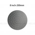 Brushed grey 8_Bathroom Rain shower head stainless steel Ultrathin water pressurize shower head in r