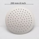 Brushed steel 8_Bathroom Rain shower head stainless steel Ultrathin water pressurize shower head in 