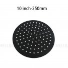 Matte black 10_Bathroom Rain shower head stainless steel Ultrathin water pressurize shower head in r