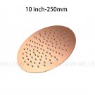 Shiny rose gold 10_Bathroom Rain shower head stainless steel Ultrathin water pressurize shower head 