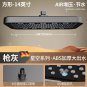 Grey Big_30CM Big Panel Large Flow Supercharge Ceiling Mounted Shower Head Black 4 Modes High Pressu