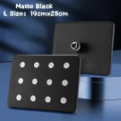 L-Square Black_High Pressure Mini Rainfall Shower Head, Rainshower High Pressure Magic Water Flow Sh