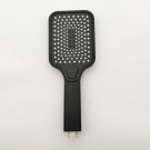 Black hand shower_320 mm Big Panel Large Flow Supercharge Ceiling Mounted Shower Head Silver 4 Modes