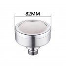 82mm_Stainless Steel Shower Head Filter Pressure Booster Water Saving Rainfall Bathroom Shower Spray