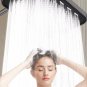 Sliver hand shower_New 36CM High Pressure Top Spray Rain Shower Head Larger Flow Supercharge Rainfal
