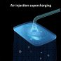 Black_Rainfall SPA Shower Head Large Overhead High Pressure Water Saving Showerhead Thicken Tool-les
