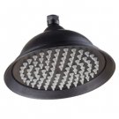 Black_8 inch round gold ,rose gold,chrome, antique,black bathroom solid brass copper rain shower hea