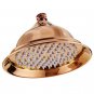 Gold_8 inch round gold ,rose gold,chrome, antique,black bathroom solid brass copper rain shower head