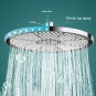 10 Inch Rain Shower Head High Pressure Rainfall Waterfall Detachable Bathroom Strong Water Release H
