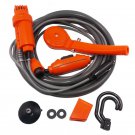 Style A_Portable Shower Set Shower Head Pump Garden Hanging Car Washing Outdoor Travel Camping Hikin