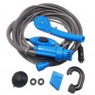 Style C_Portable Shower Set Shower Head Pump Garden Hanging Car Washing Outdoor Travel Camping Hikin