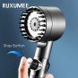 Shower Head Only_High Pressure Filter Shower Head 4 Modes Pressurized Booster Rainfall Handheld Stop