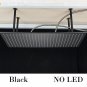 Black B_Nickel/Chrome/Black LED 40cm/80cm rectangular brass shower nozzle faucet bathroom accessorie
